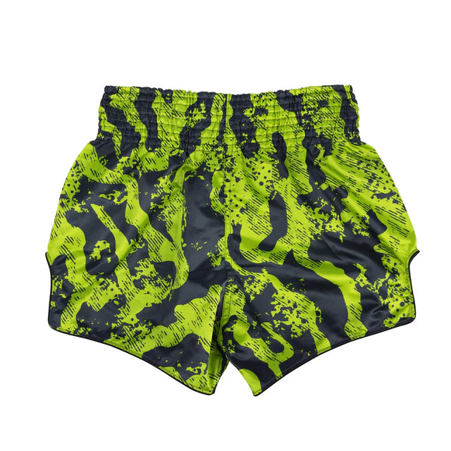 Fairtex Muay Thai Shorts - BS1955 Raptor - Groen / Zwart