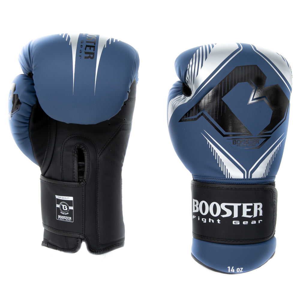 Booster Bokshandschoenen - Bangkok Series 4 - Blauw / Zilver
