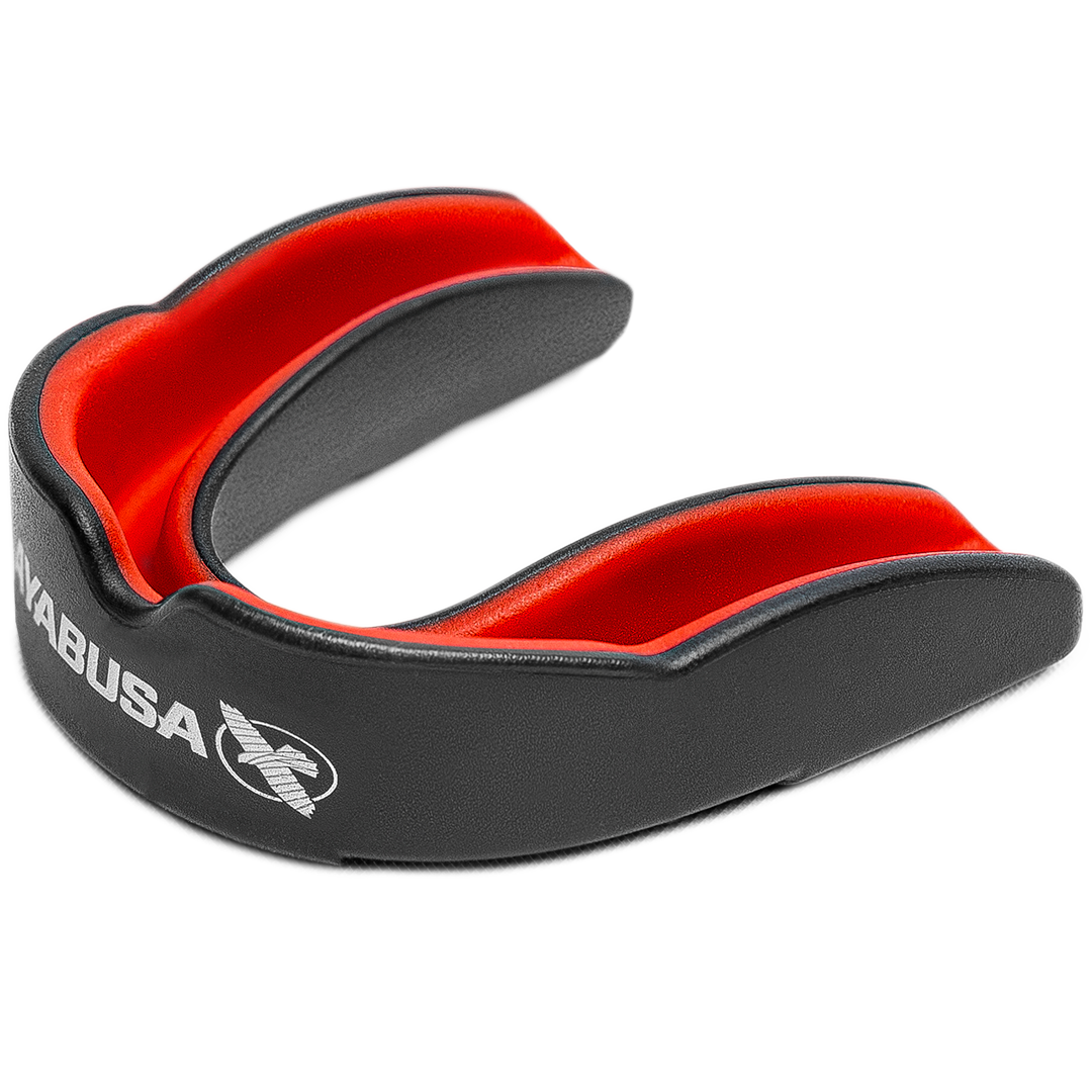 Hayabusa Combat Mouthguard - Adult - Black/Red