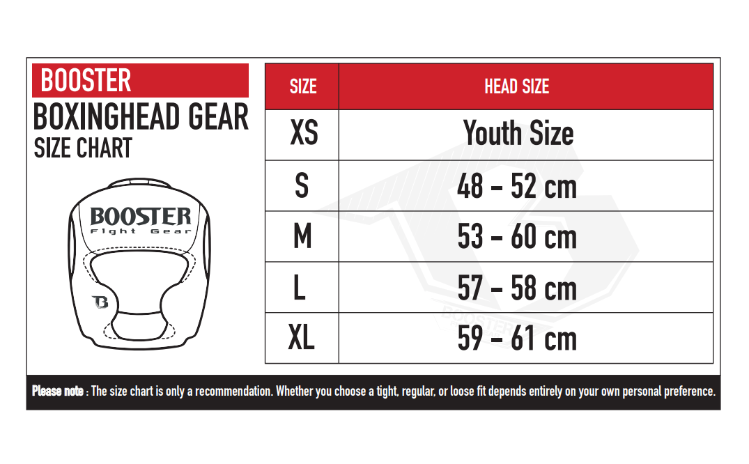 Booster Headguard – BFG/HG Bangkok 2 – White / Gold