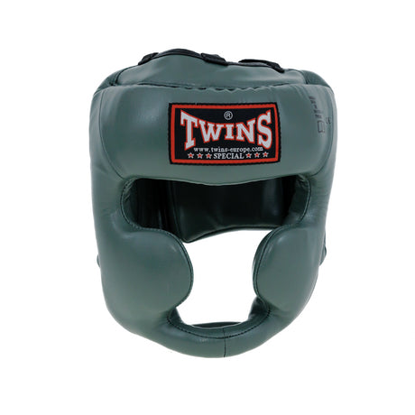 Twins Special HGS 3 Headguard - Olive Green
