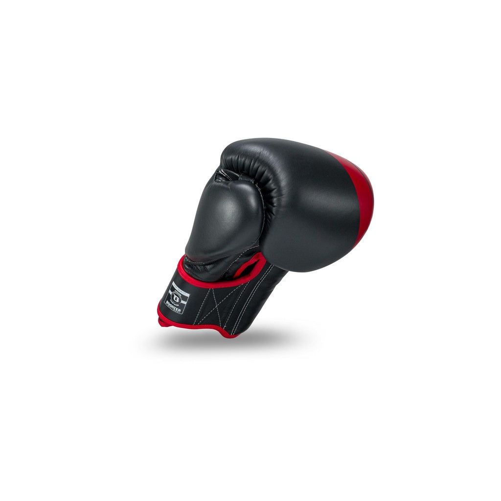 Booster Pro Range BGL V3 Bokshandschoenen - Echt Leer - Foil - zwart/rood