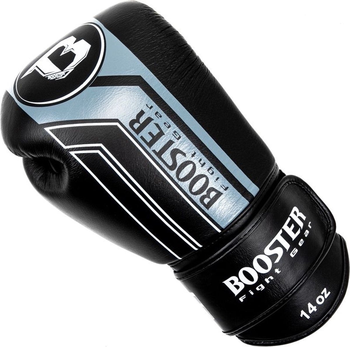Booster Pro Range BGL V9 Bokshandschoenen - Echt Leer - zwart/grijs