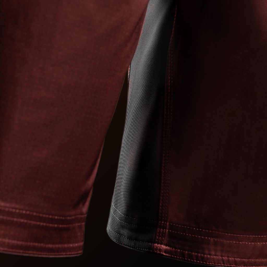 Hayabusa Core Fight Shorts voor heren - Full Length - Donkerrood