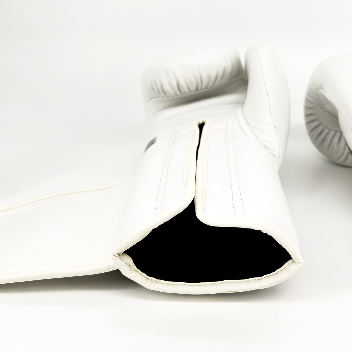 Danger Avatar Boxing Gloves - Genuine Leather - White