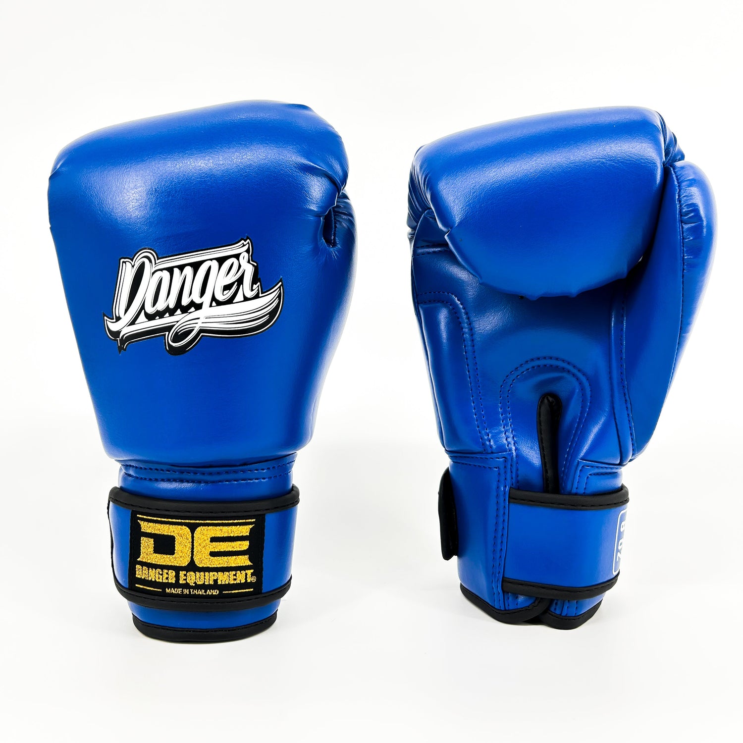 Danger Kinder Boxing Gloves - PU - Blue