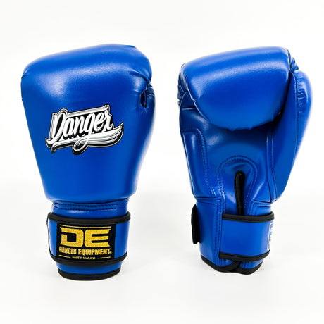 Danger Kinder Boxing Gloves - PU - Blue