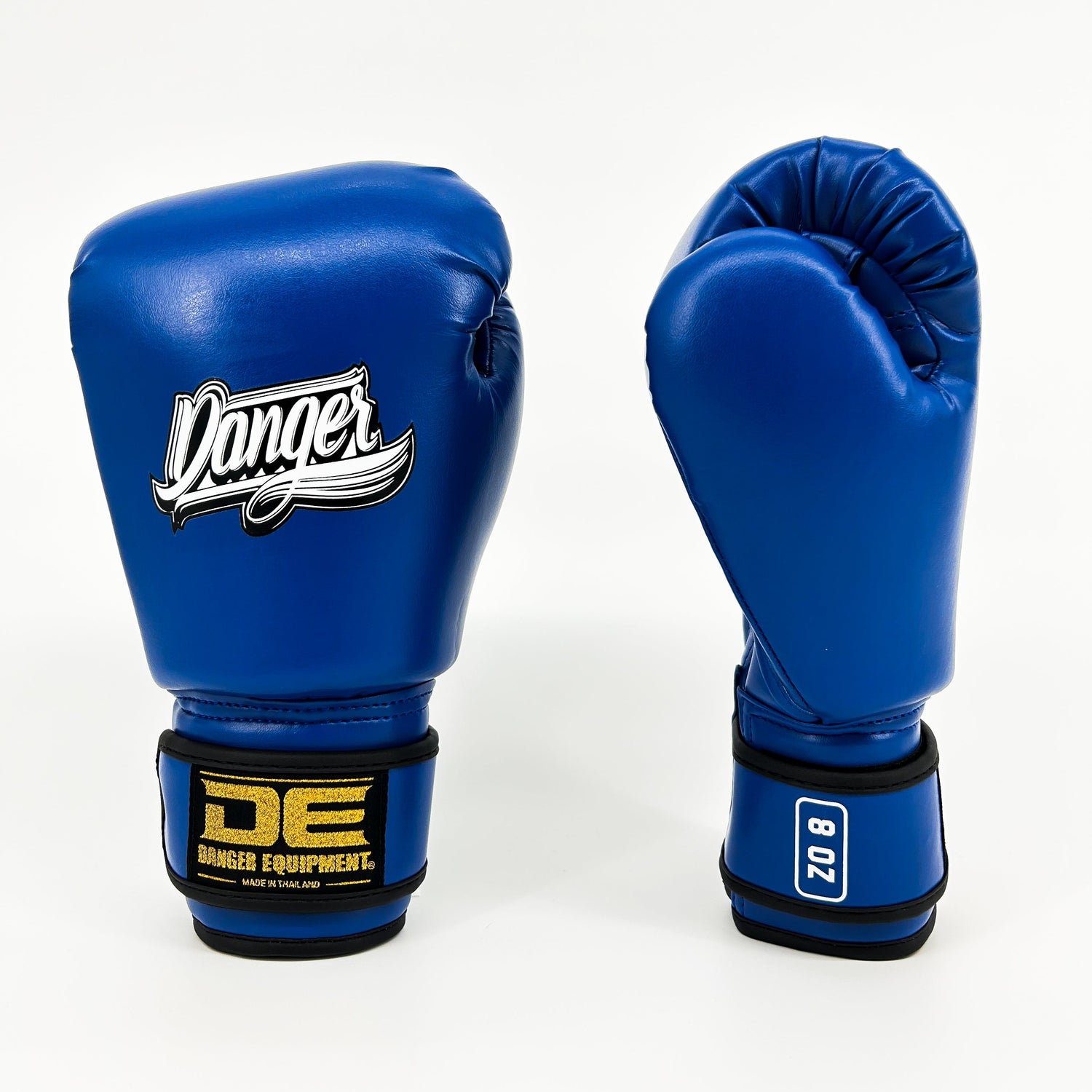 Danger Kinder Boxing Gloves - PU - Blue