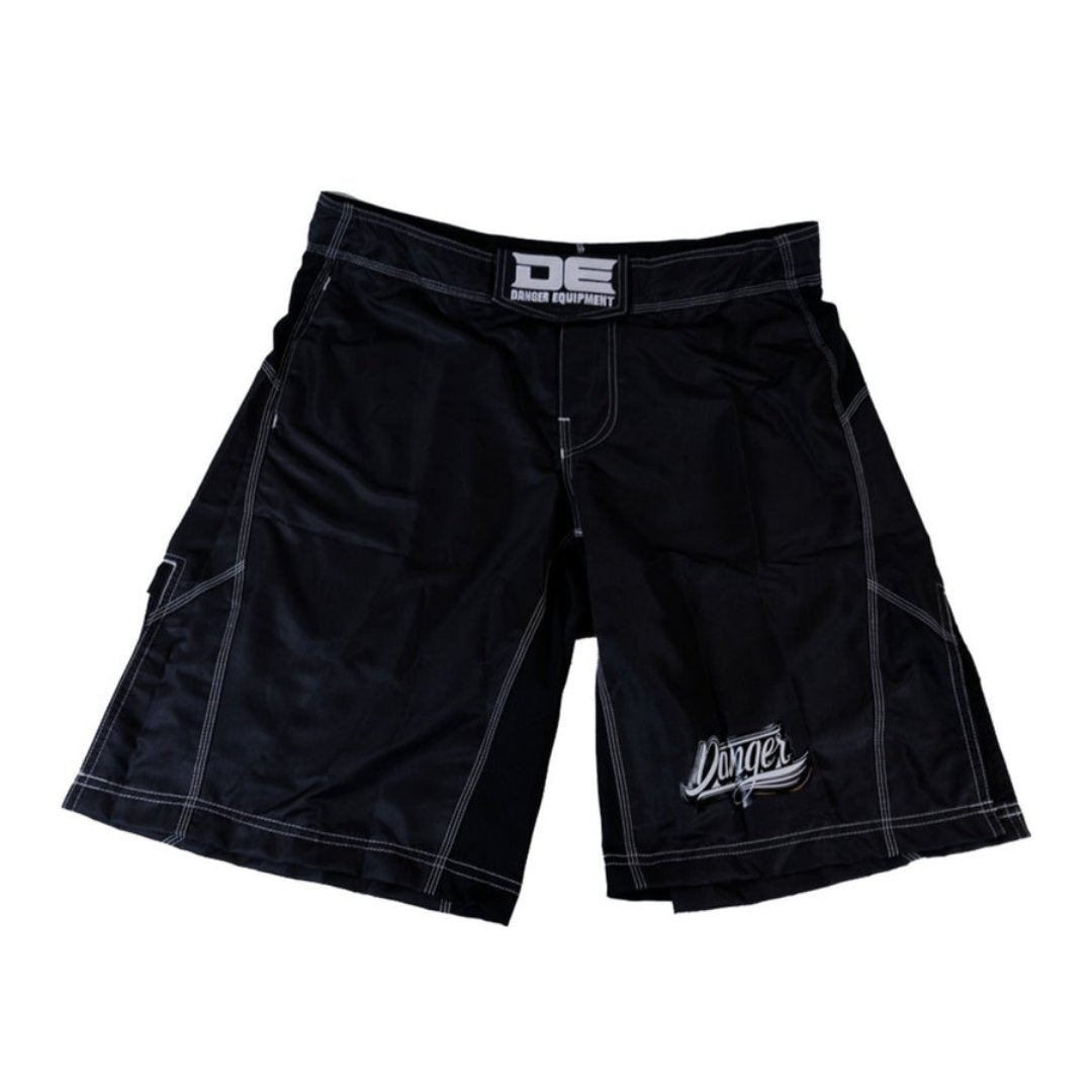 Danger MMA Short - Satijn-microvezel - Zwart