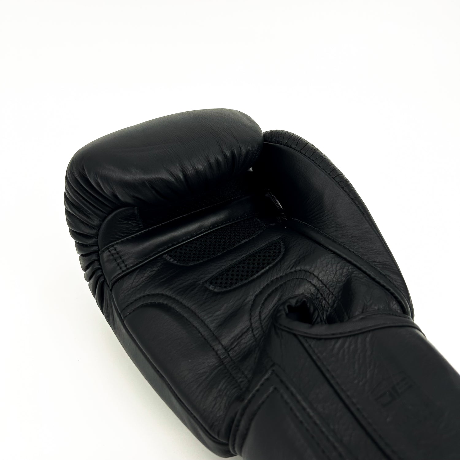 Danger Supermax Boxing Gloves - Black Edition - Genuine Leather - Black