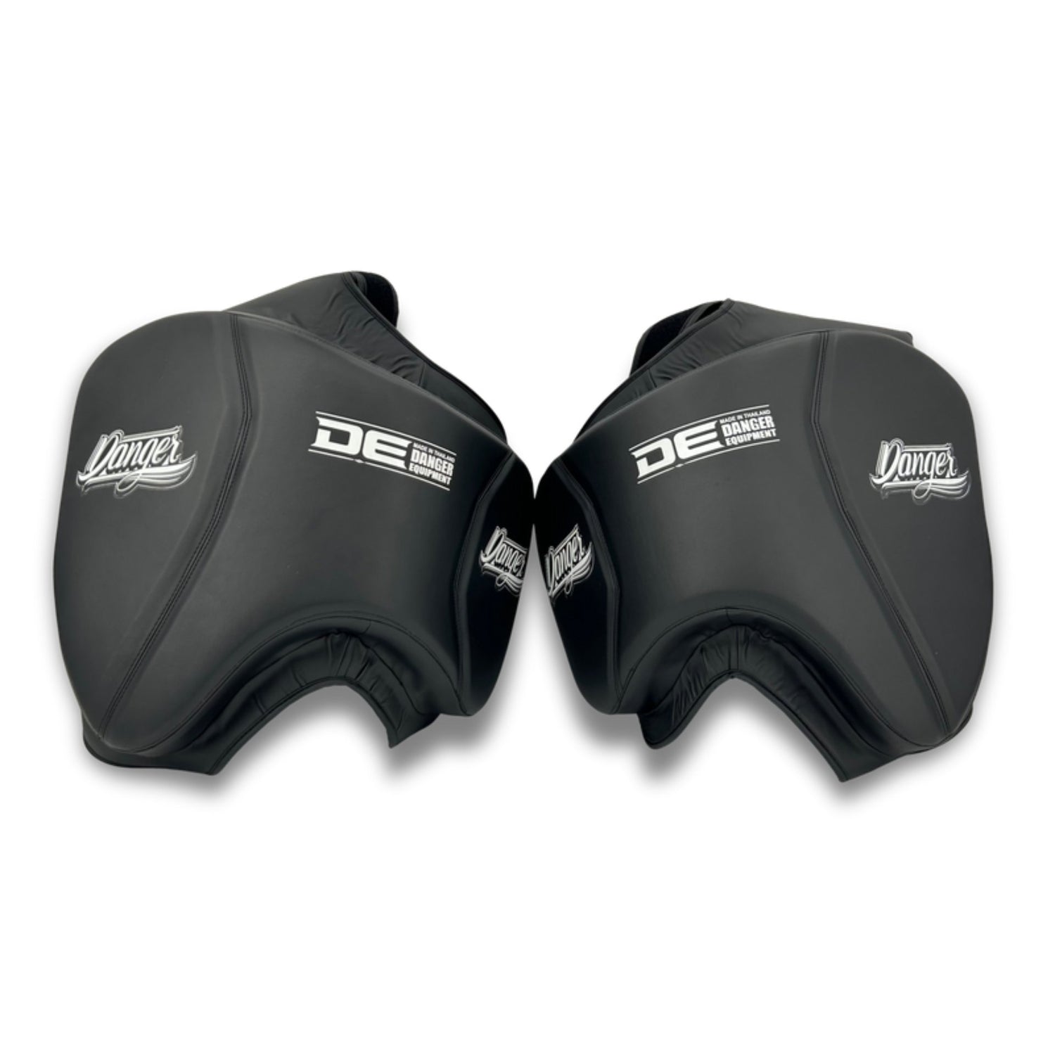 Danger Thigh Pads - Iron Man Leg Shield - 1 pair - black