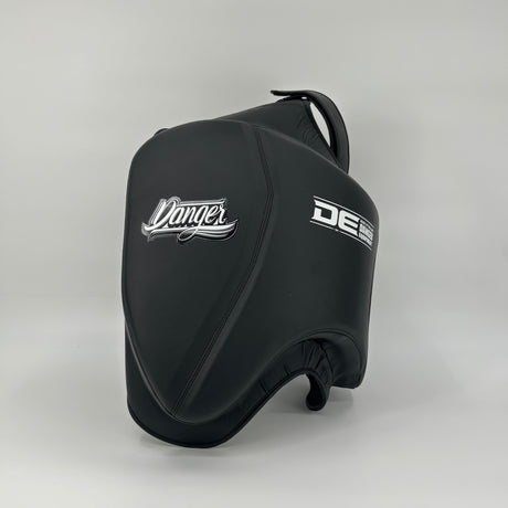 Danger Thigh Pads - Iron Man Leg Shield - 1 paar - zwart