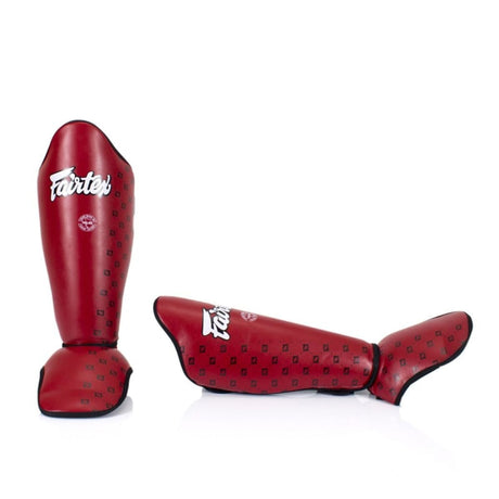 Fairtex SP5 Competition - Shin Guards - Red
