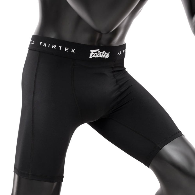 Fairtex Compression Shorts met Athletic Cup Kruisbeschermer