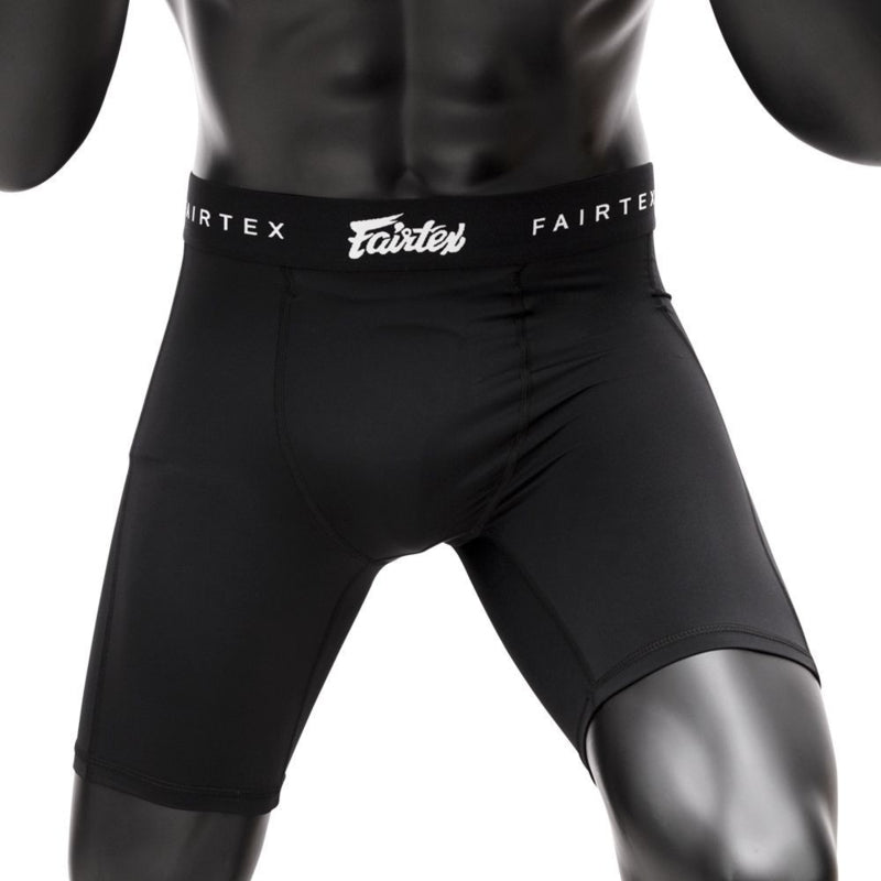 Fairtex Compression Shorts met Athletic Cup Kruisbeschermer