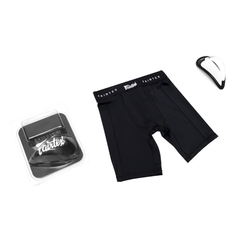 Fairtex Compression Shorts met Athletic Cup Kruisbeschermer