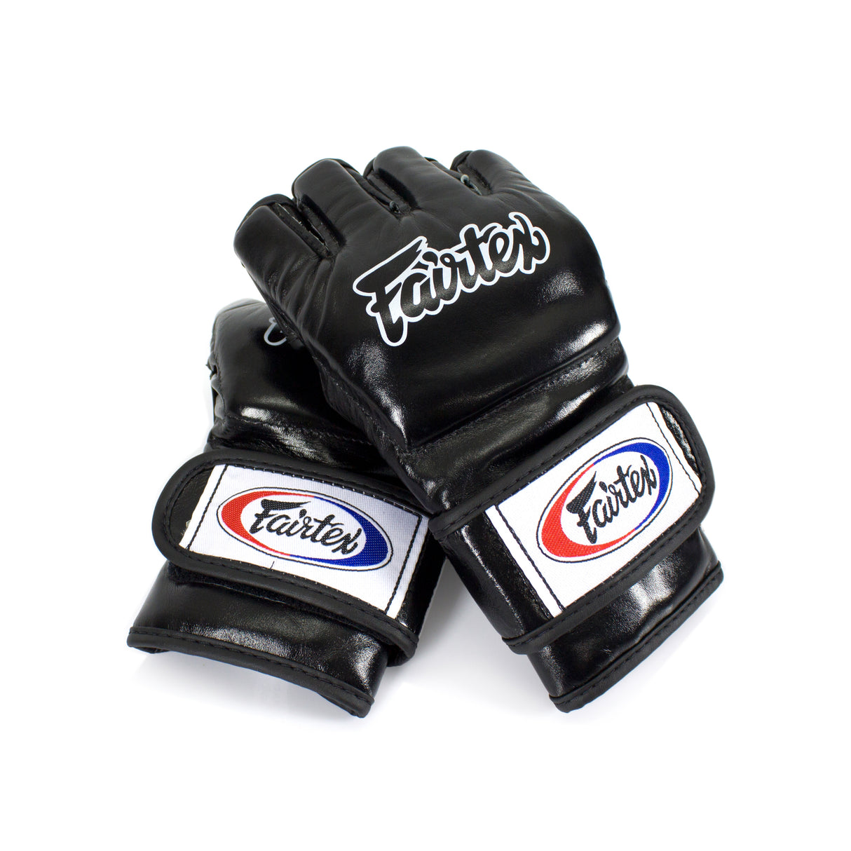 Fairtex FGV12 Grappling Gloves - Leather - Black