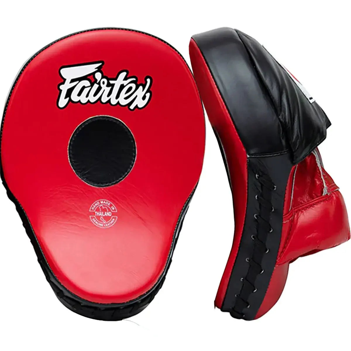 Fairtex FMV9 Ultimate Contoured Focus Mitts - Red / Black