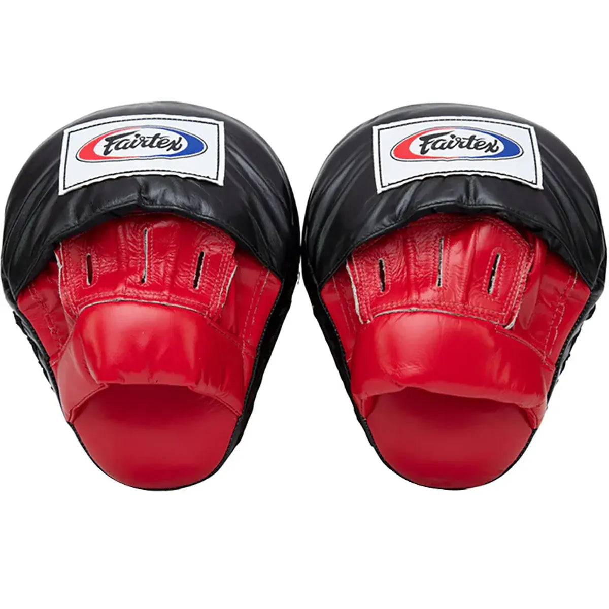 Fairtex FMV9 Ultimate Contoured Focus Mitts - Red / Black