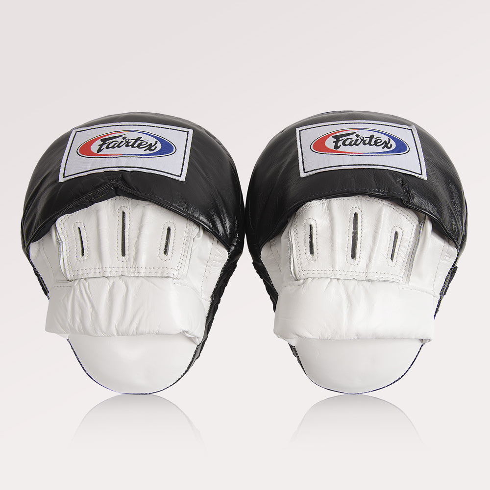 Fairtex FMV9 Ultimate Contoured Focus Mitts - Zwart / Wit