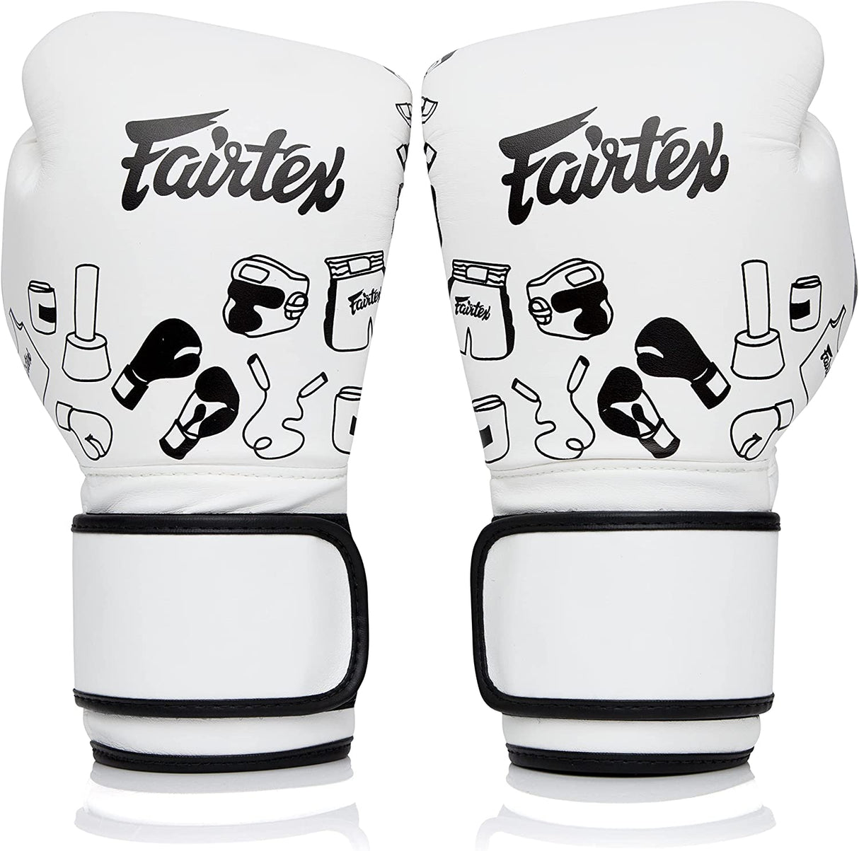 Fairtex BGV14W Microfiber Boxing Gloves - Art Collections - Graffiti