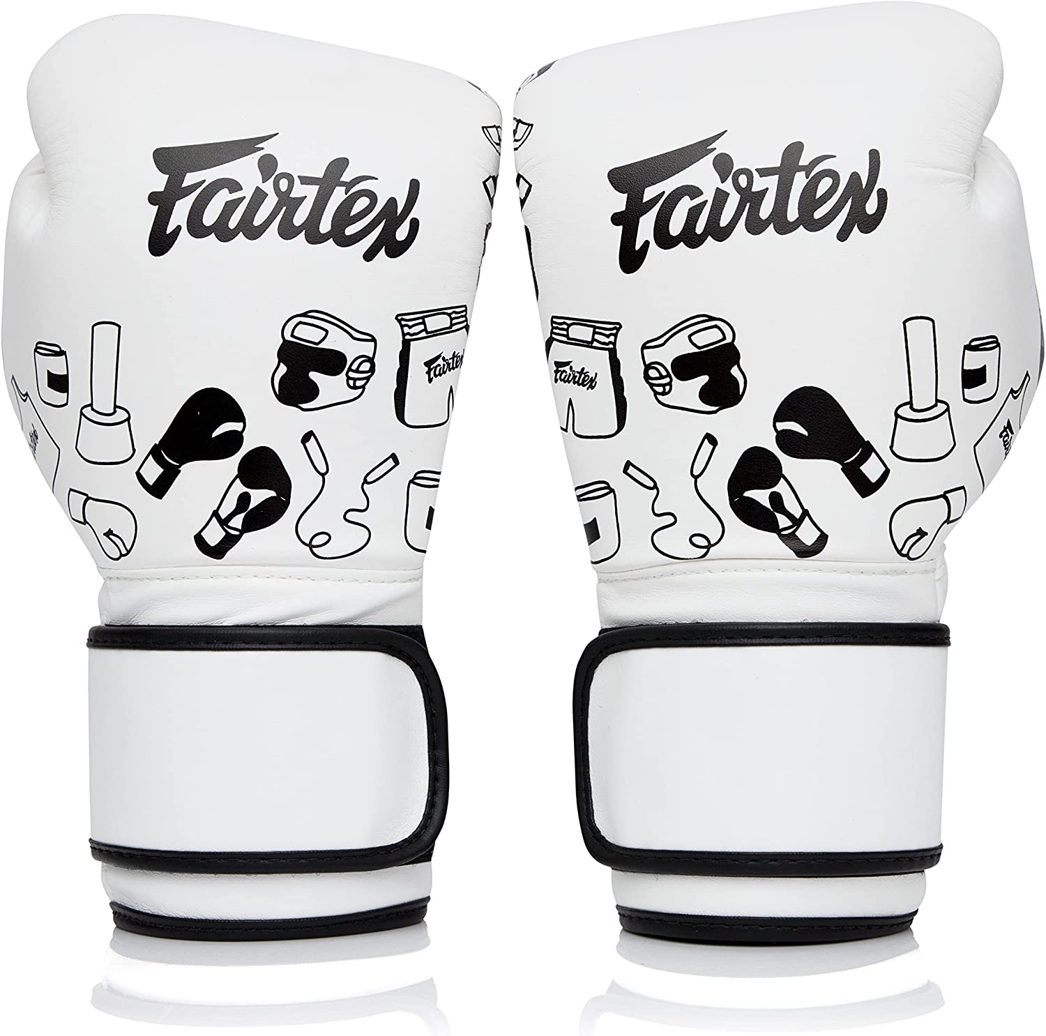 Fairtex BGV14W Microfiber Boxing Gloves - Art Collections - Graffiti