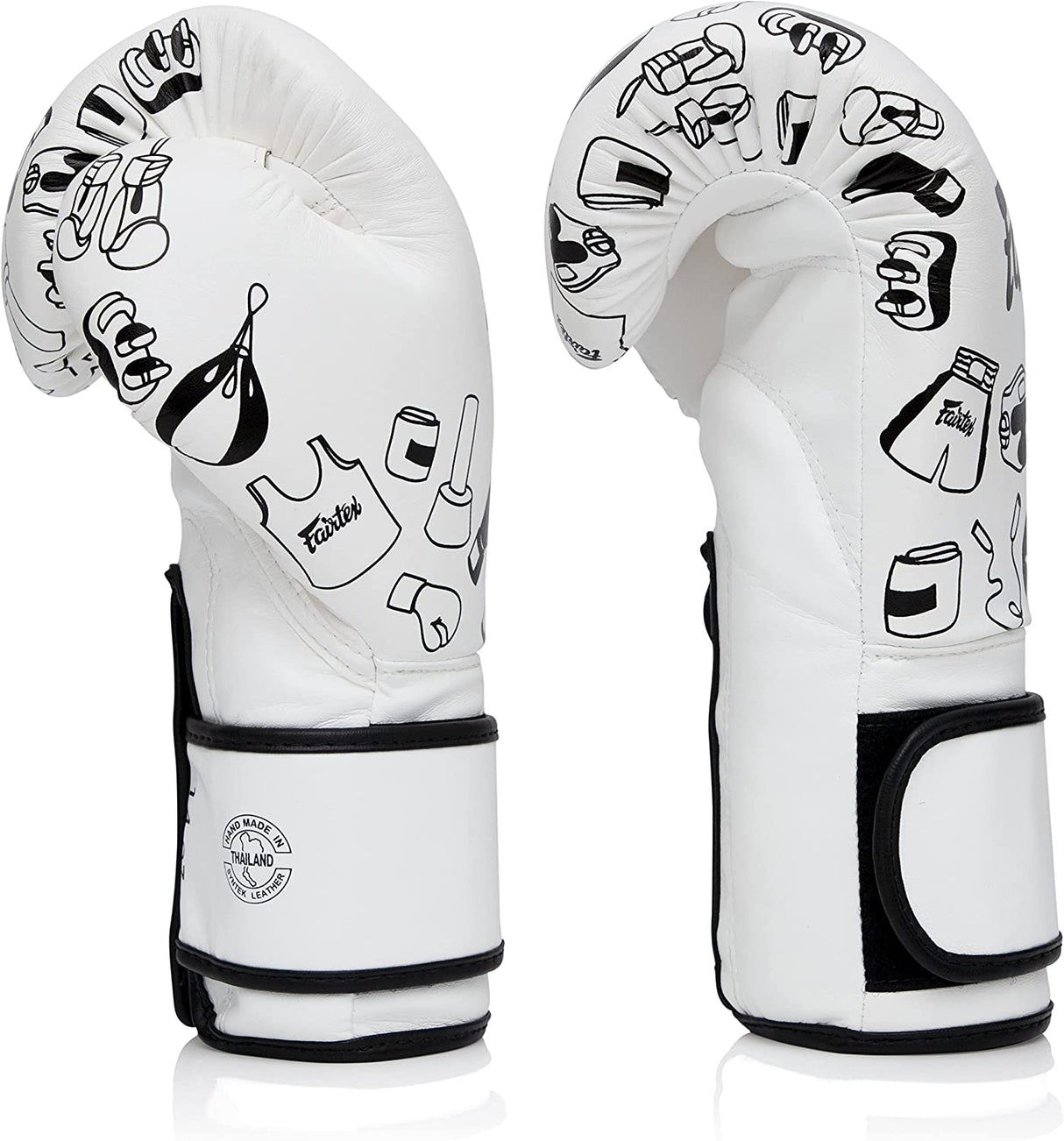 Fairtex BGV14W Microfiber Boxing Gloves - Art Collections - Graffiti