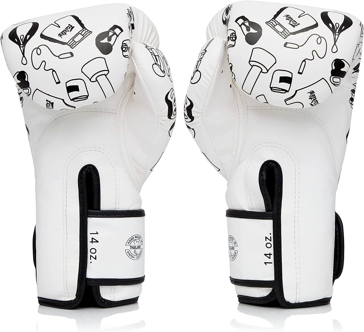 Fairtex BGV14W Microfiber Boxing Gloves - Art Collections - Graffiti