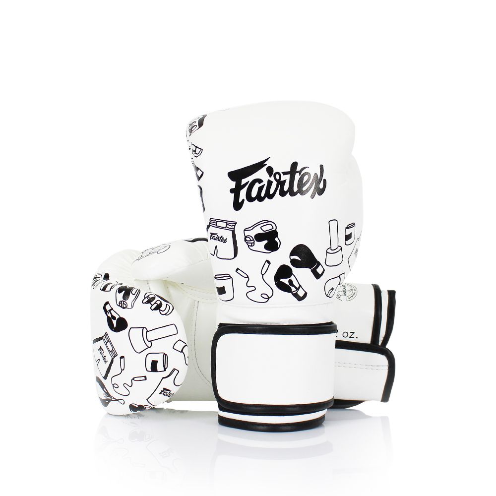 Fairtex BGV14W Microfiber Boxing Gloves - Art Collections - Graffiti