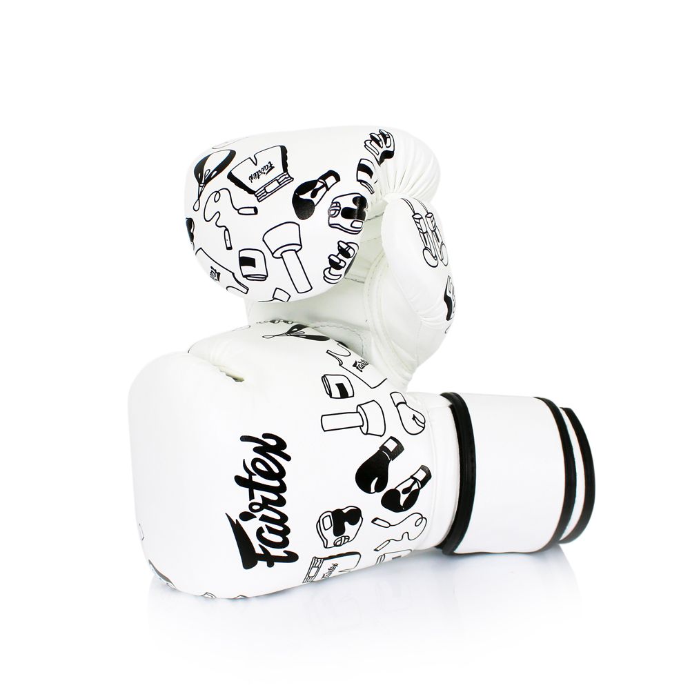 Fairtex BGV14W Microfiber Boxing Gloves - Art Collections - Graffiti