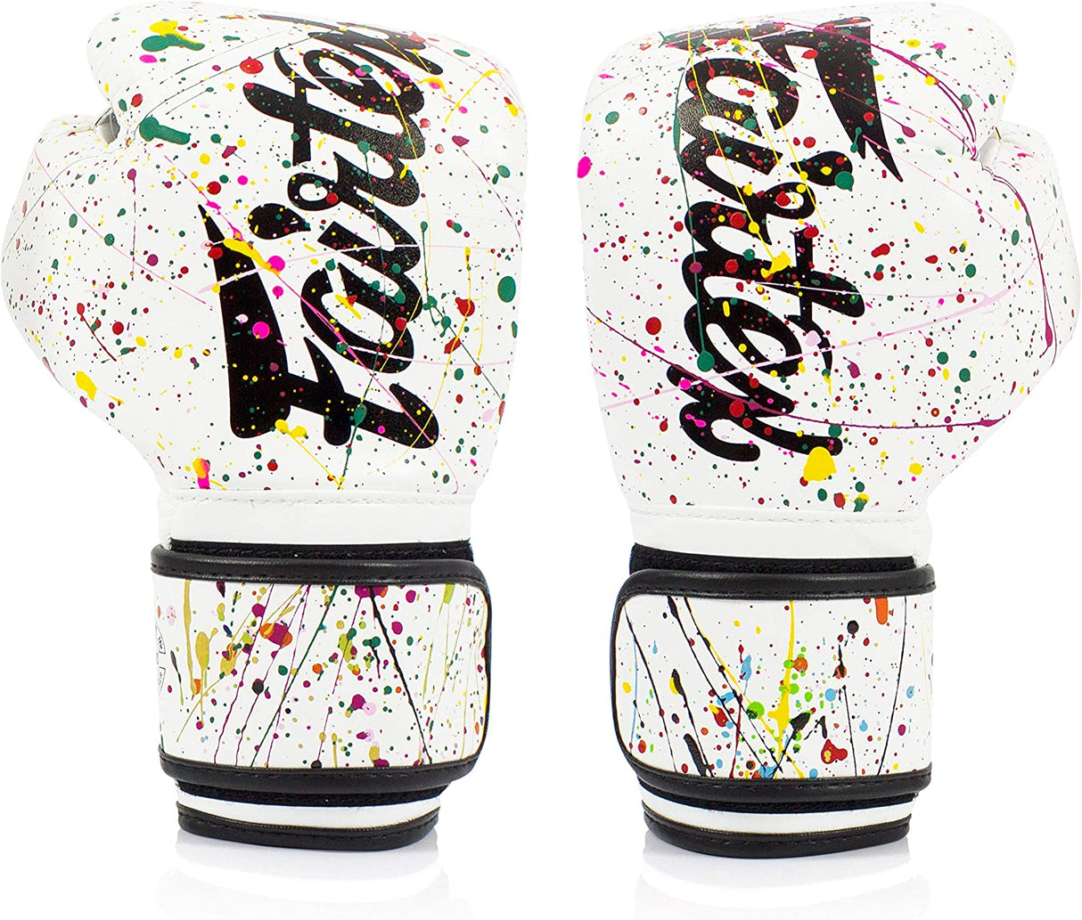Fairtex BGV14PT Microfiber Bokshandschoenen - Art Collections - Painter - Wit