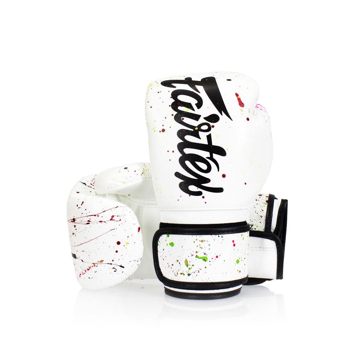 Fairtex BGV14PT Microfiber Bokshandschoenen - Art Collections - Painter - Wit