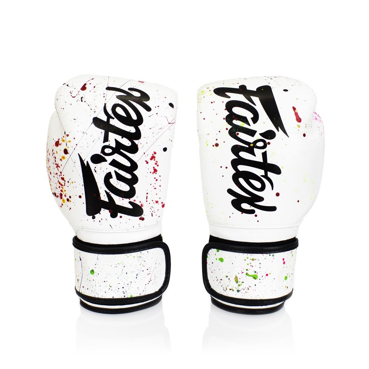Fairtex BGV14PT Microfiber Bokshandschoenen - Art Collections - Painter - Wit