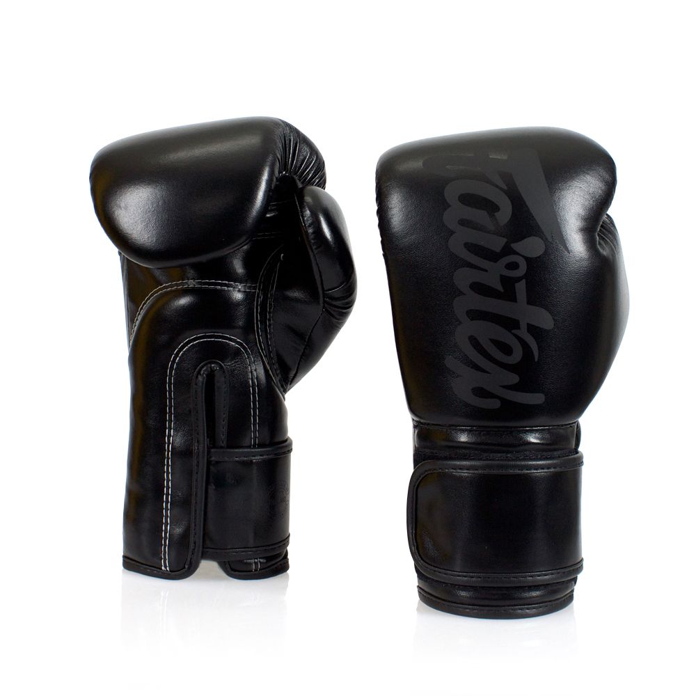 Fairtex BGV14SB Microfiber Bokshandschoenen - Art Collections - Solid Black