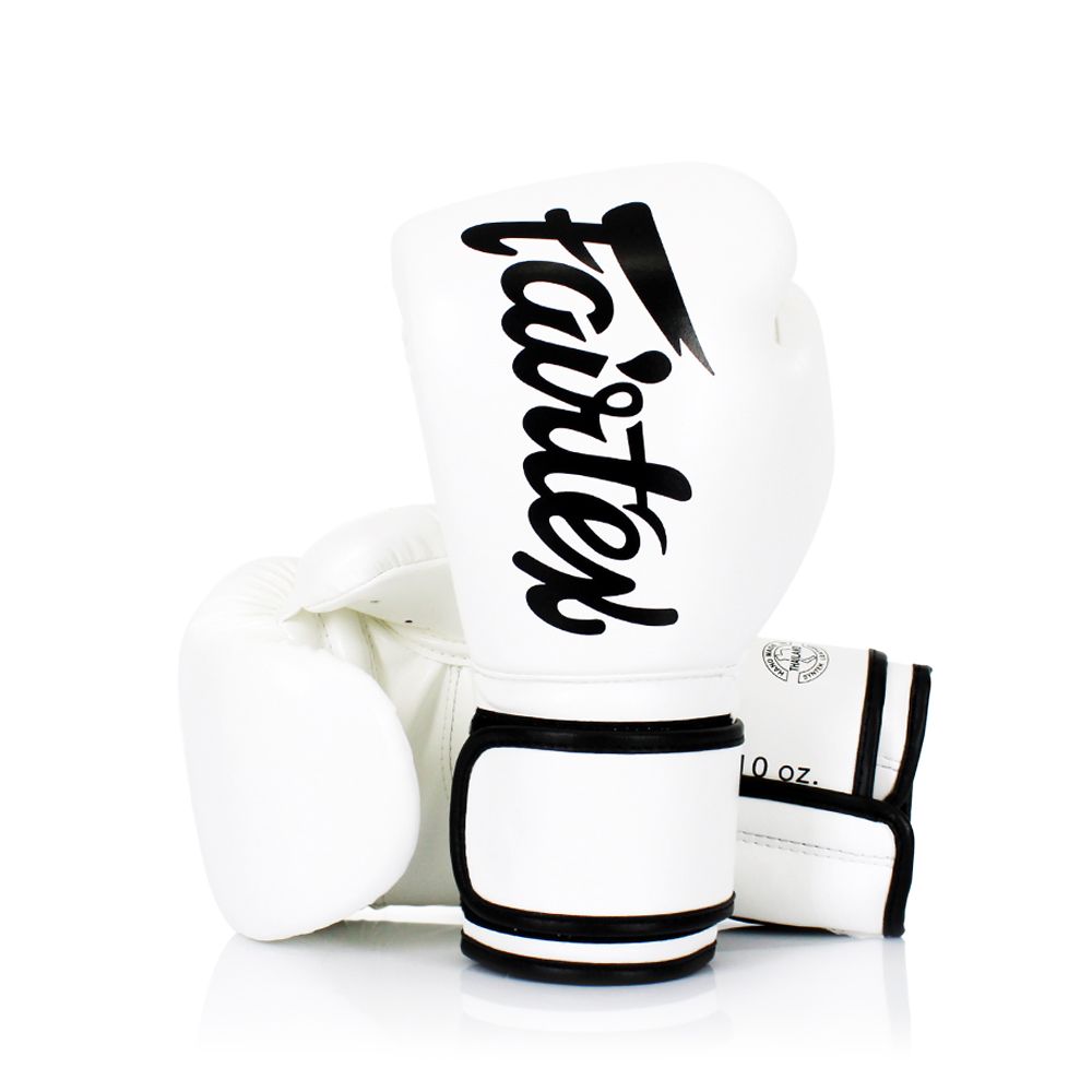 Fairtex BGV14 Microfiber Boxing Gloves - White