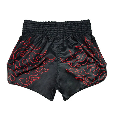 Fairtex BS1920 Muay Thai Shorts - Lava - Zwart/Goud