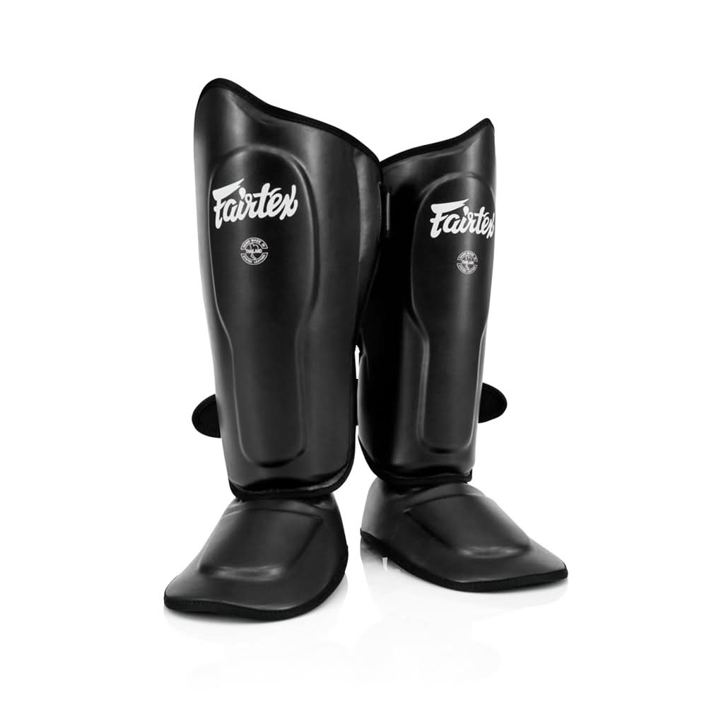 Fairtex SP9 Ultra Ergo - Scheenbeschermers - Zwart