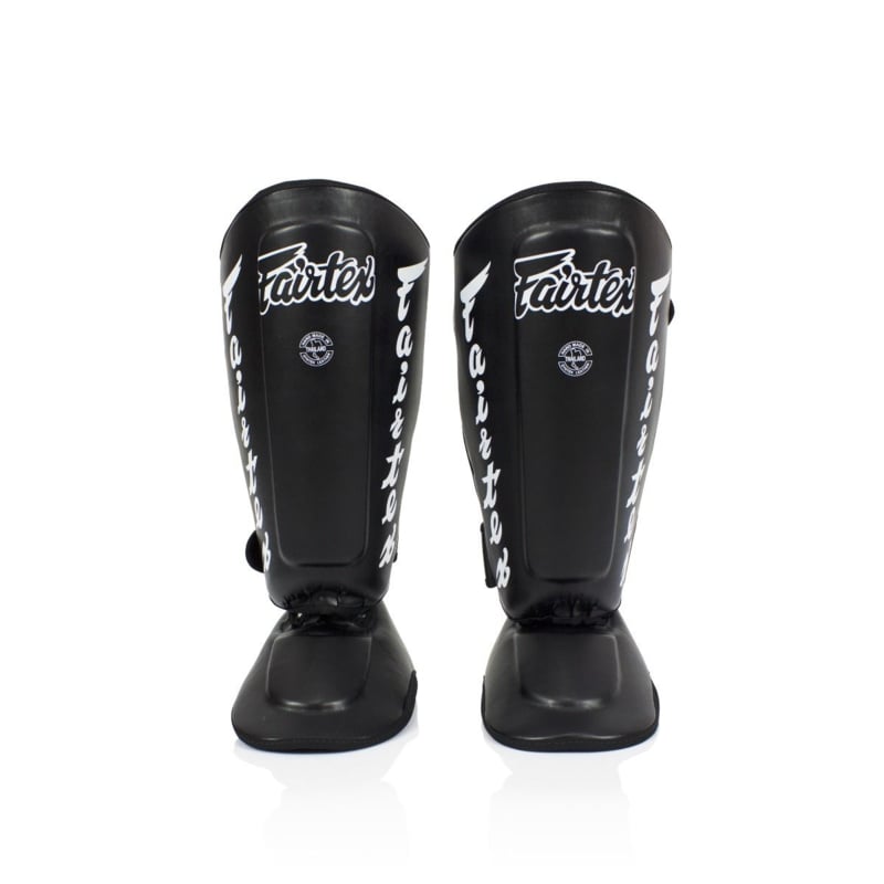 Fairtex SP7 Twister - Removable Instep and Shin Guards - Black