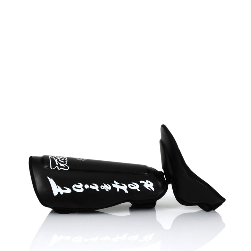Fairtex SP7 Twister - Removable Instep and Shin Guards - Black