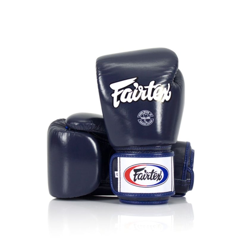 Fairtex BGV1 Universal Boxing Gloves - "Tight-Fit" Design - Blue