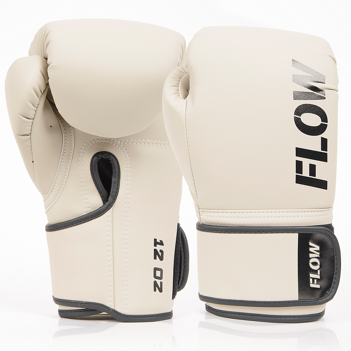 Flow Balance Boxing Gloves - Microfiber - Beige