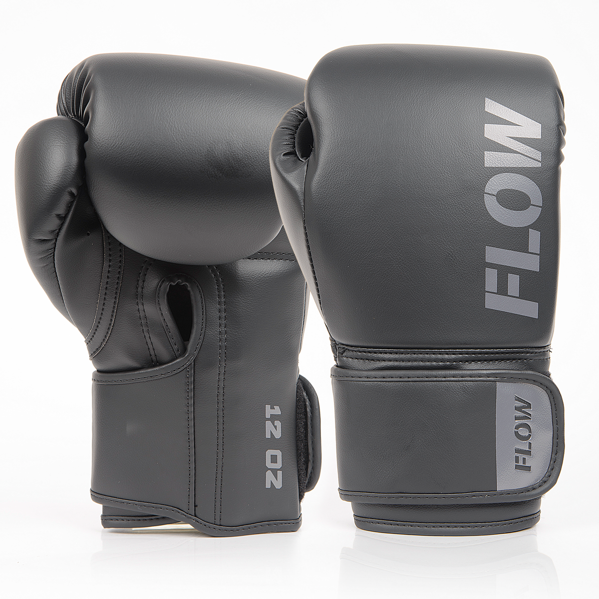 Flow Balance Boxing Gloves - Microfiber - Black