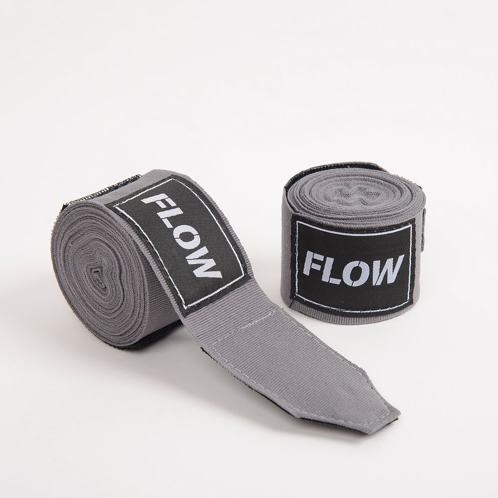 Flow Fightgear Bandages 450 cm - Grijs