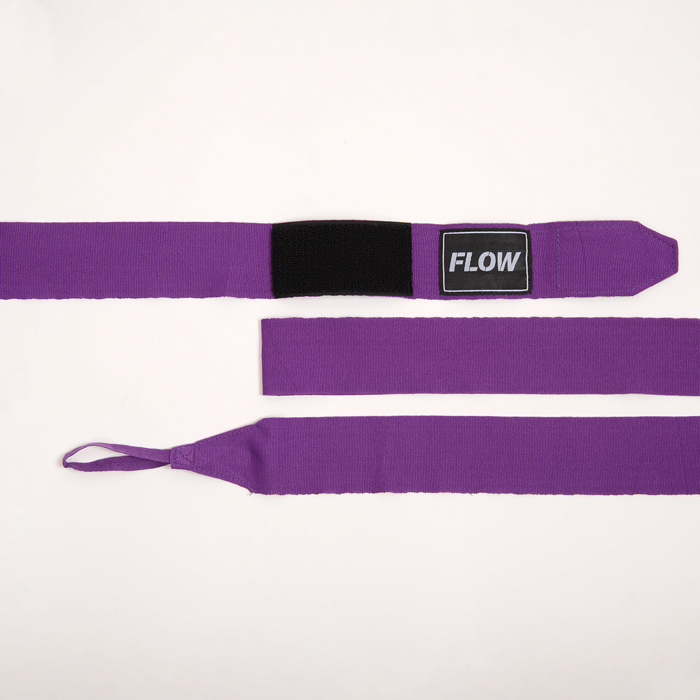Flow Fightgear Bandages 450 cm - Paars
