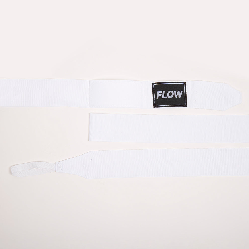 Flow Fightgear Bandages 450 cm - Wit