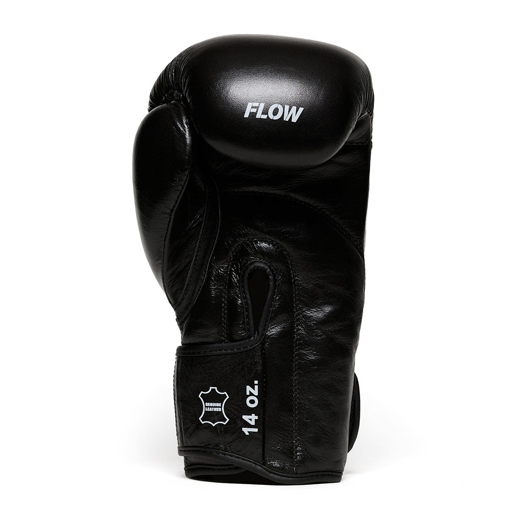 Flow Progress Bokshandschoenen - Zwart runderleer