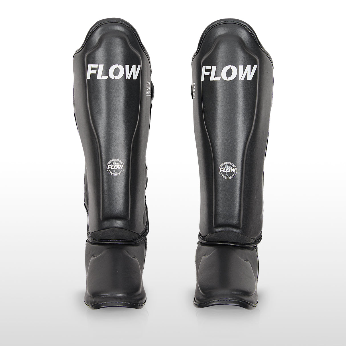 Flow Classic Thai Scheenbeschermers - Zwart