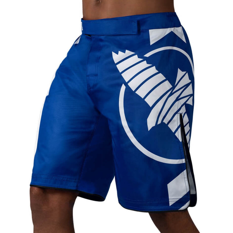 Hayabusa Icon Fight Shorts - Blauw / Wit