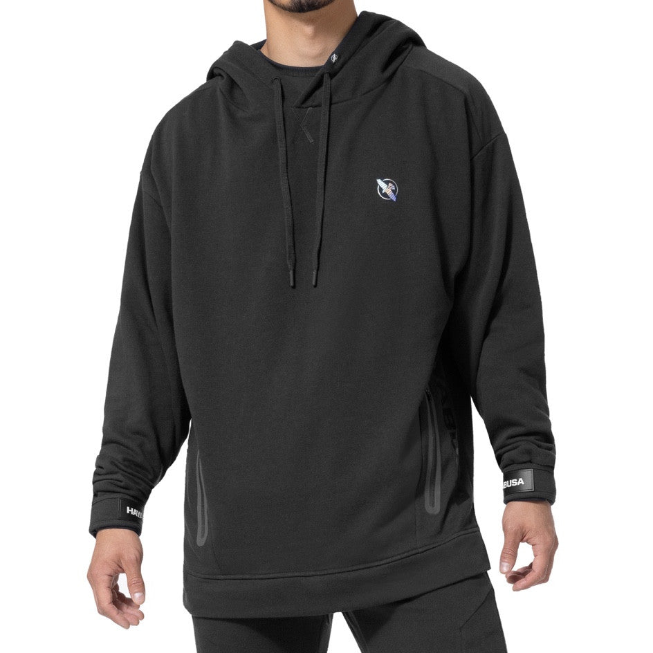 Hayabusa Athletic Midweight Pullover Hoodie voor heren - Zwart