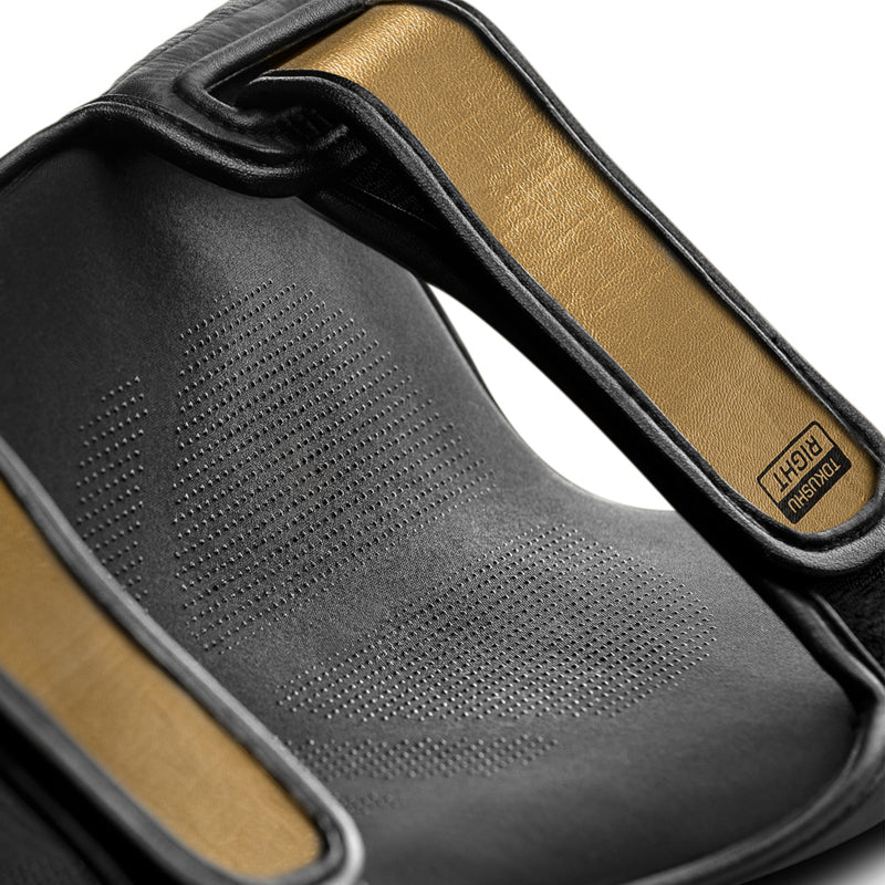Hayabusa T3 Striking Shin Guards - Black / Gold